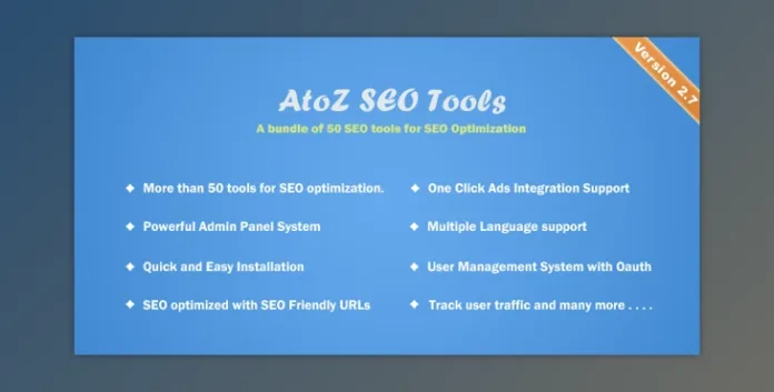 AtoZ SEO Tools v3.9 - Search Engine Optimization Tools